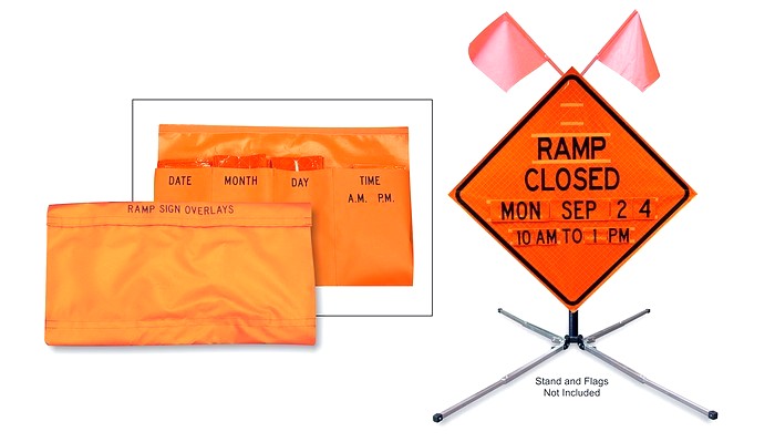 Sign System- "Ramp Closed To"